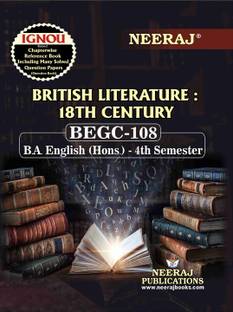 Neeraj Publication IGNOU BEGC-108 British Literature : 18th Century English Medium