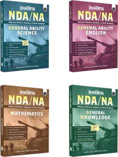 Shaurya Nda/Na General Ability English, General Knowledge, General Ability Science & General Ability Mathematics for 2024