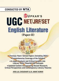 UGC NET/JRF/SET English Literature 1st Edition