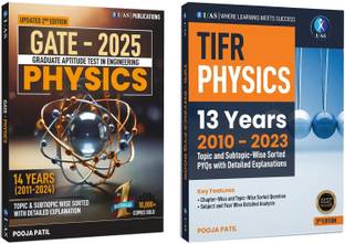GATE Physics & TIFR Physics  - 2026 [Set of 2 Books] | Chapter-wise PYQs with Detailed Explanations | GATE Physics 2025 & TIFR Physics Solved Papers | Best-Selling Guide for IIT JAM / TIFR / CUET / JEST / CSIR UGC NET / GATE Physics Exam Preparation | PYQs from 2010 to 2024 | Concept-Based Solutions | Topic-wise Segregation | Two Brothers Publications