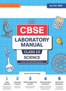 Oswaal CBSE Laboratory Manual Class 10 Science Book | As Per NEP | For Latest Exam
