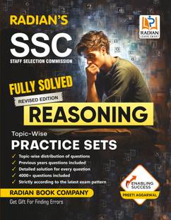 SSC Reasoning Topic-Wise Practice Set Book for Exams 2025 in English (Revised Edition)