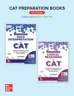 CAT combo - Logical Reasoning + Data Interpretation for CAT 2024 Exam | Latest edition 2024-25 | SET of 2 books
