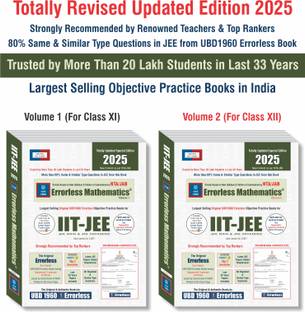 Ubd1960 Errorless Mathematics for Jee Main and Advance 2025