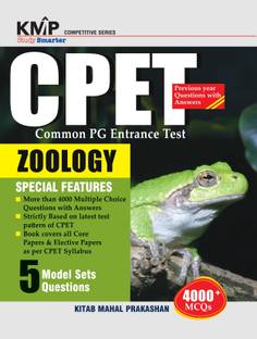 CPET (Common PG Entrance Test) Zoology With 4000+ MCQs