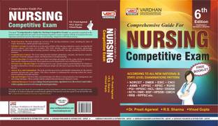 Comprehensive Guide for Nursing Competitive Exam (English, Paperback, Sharma R.S.) edition 6 new 2024 book
