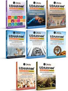 PW UPSC UDAAN 500+ (Prelims Wallah Current) Jan to Dec 2025 Combo Set of 8 Books
