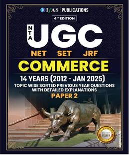 UGC NET Commerce  - Paper 2 Book 2025 | Updated Edition (2012 to JAN 2025) with Detailed Solutions (Unit Wise Sorted) | Bestselling PYQ Book for NTA-UGC NET/JRF and SET Commerce Exams in India | Two Brothers Publications