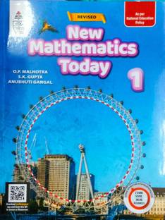New Mathematics Today Class 1 For 2025-2026 Examination