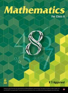 Mathematics for Class 8 - R.S. Aggarwal - CBSE - Examination 2024-25
