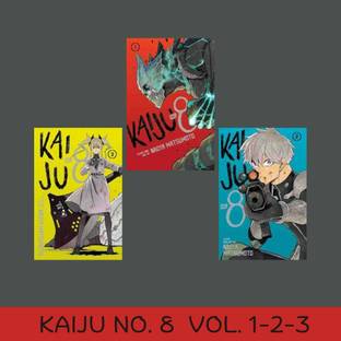 Kaiju N. 8, Manga Combo Set, Vol. 1, 2, & 3 (English, Paperback, Matsumoto Naoya)