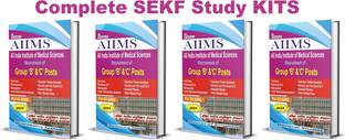 AIIMS Group B & C (Administrative Assistant, Theatre Assistant, Steno, Store Keeper, Etc) 4 Booklets 2024