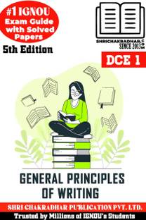 IGNOU DCE 1 Study Material & Book (BAFEG) (BA English Major) General Principles of Writing
