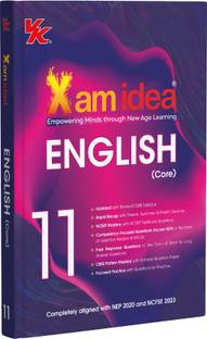 Xam idea Class 11 English Core (2025-26) | Latest CBSE Syllabus| NEP 2020 & NCFSE 2023 Aligned | With Competency-Focused & Free Response Qs | Self-Assessment Tests