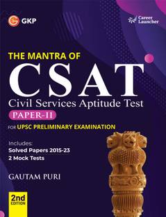 GKP UPSC Preliminary 2024 : The Mantra of CSAT Paper II 2ed by Gautam Puri