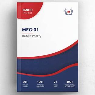 IGNOU Insight: MEG-01 - British Poetry Interactive Study Guide Book