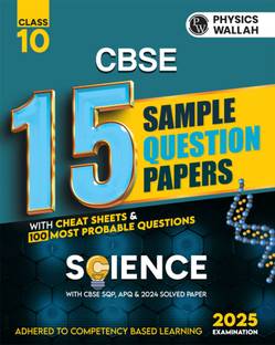 Pw Cbse Class 10 Science 15 Sample Papers