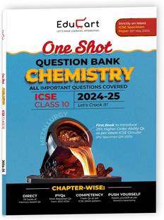 (OLD) Educart ICSE Class 10 Chemistry One Shot Question Bank 2025 for 2024-25 Exam