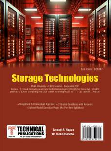 Storage Technologies for BE Anna University R21CBCS (Vertical III - CSE / IT / AI&DS & Vertical II - CS&BS & V-CSE(Cyber Security-Vertical II- CCS367)