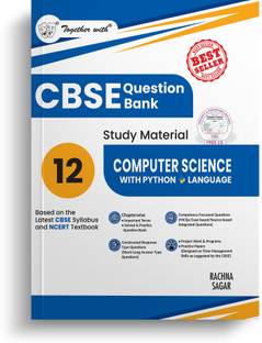 Together with CBSE Question Bank Class 12 Computer Science with Python Language Exam 2026 Study Material