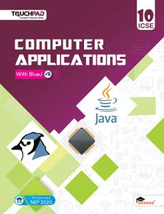 Touchpad ICSE Computer Applications: With BlueJ for Class 10th, Code (86)