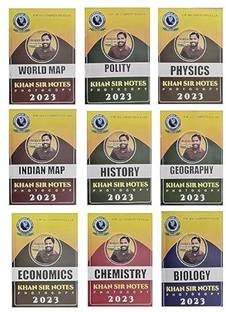 khan Sir All Subject Notes for UPSC & other state PCS