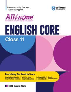 (OldEditon)Arihant
AllinOneEnglishCoreClass11 2025 Edition