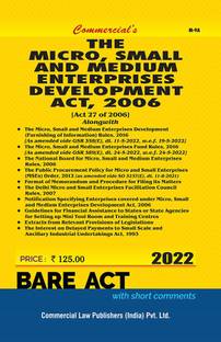 The Micro Small and Medium Enterprises Development Act, 2006