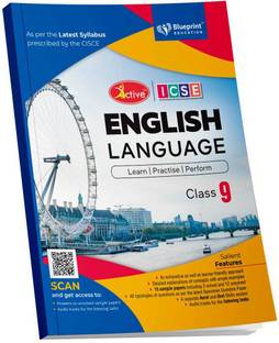 Active English Language Class 9 for ICSE Board - Blueprint Education  - ICSE board English Textbook