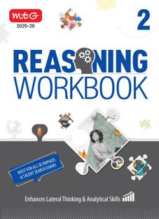 MTG Olympiad Reasoning Workbook Class 2 - Enhances Lateral Thinking & Analytical Skills | Must For SOF & All Olympiad & Talent Search Exam 2025-26