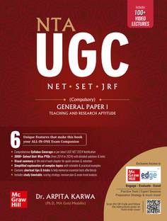 (Old Edition) NTA UGC-NET Paper 1 2024 by Arpita Karwa | 3000+ Practice Questions | Solved PYQs (2014 - 2024) | 100+ Video Lectures, Mind maps & Flowcharts