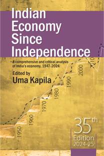 Indian Economy Since Independence 35th Edition 2024-25