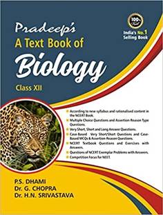 "Pradeep's A Textbook Of Biology Class 12 (2023-24)