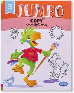 Jumbo Copy Colouring Book 3