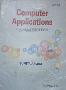 CBSE COMPUTER APPLICATIONS A TEXTBOOK FOR CLASS-X
