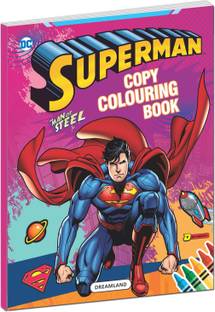 Superman Copy Colouring Book