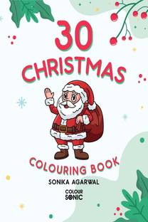 30 Christmas Colouring Book