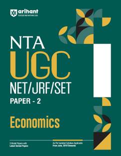 Arihant Nta UGC Net/ Jrf/ Set Paper-2 Economics | as Per Updated Syllabus