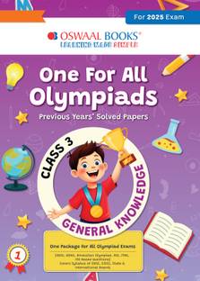 One for All Olympiads Previous Years' Solved Papers Class 3 GK For 2025 Exam