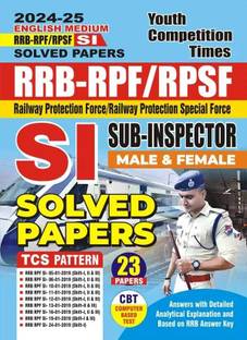 RRB-RPF/RPSF SI Male & Female (English Medium) 23 Solved Papers 2024-25