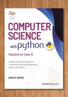 Computer Science With Python Textbook For Class 11 By Sumita Arora