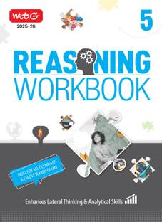 MTG Olympiad Reasoning Workbook Class 5 - Enhances Lateral Thinking & Analytical Skills | Must For SOF & All Olympiad & Talent Search Exam 2025-26