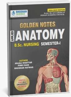 B.Sc. Nursing 1st Semester - Golden Notes (Set of 5 Books)