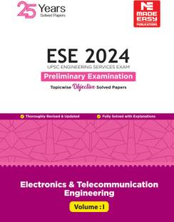 ESE Pre Exam 2024 : Electronics and Telecommunication Engineering Obje