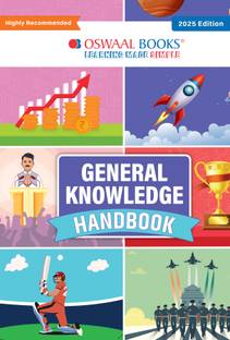 Oswaal General Knowledge Handbook (for 2025 Exam)