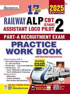 Railway Alp CBT 2 Stage 2 Part a Practice Work Book 2025