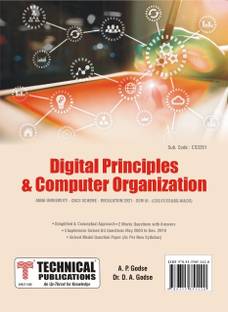 Digital Principles & Computer Organization for BE Anna University R21CBCS (III-CSE / IT / AI&DS / CS & BS - CS3351)