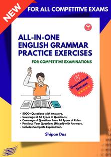 All in One English Grammar Practice Exercises for Competitive Examinations