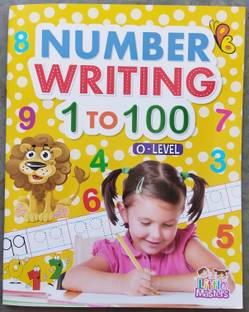 Number Writing Book 1 to 100 for all Kids ( 0 - Level) , Early Learning Book