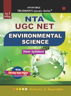 Trueman's NTA UGC NET Environmental Science | Covers 3800+ MCQ's with Answers & Important Solutions | For Examination June 2024 2023 Edition